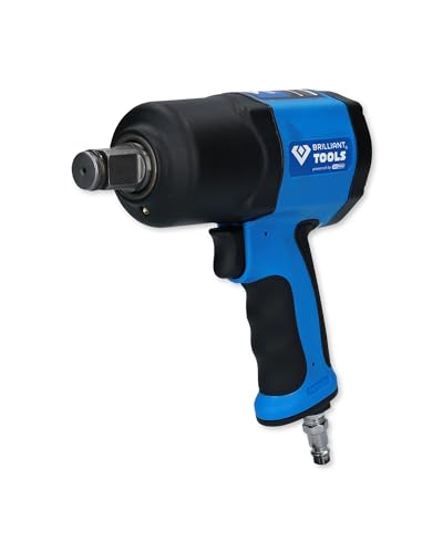 BRILLIANT TOOLS BT160200 Atornillador de impacto neumático de, 1.800 Nm (Powered by KS Tools), 3/4...