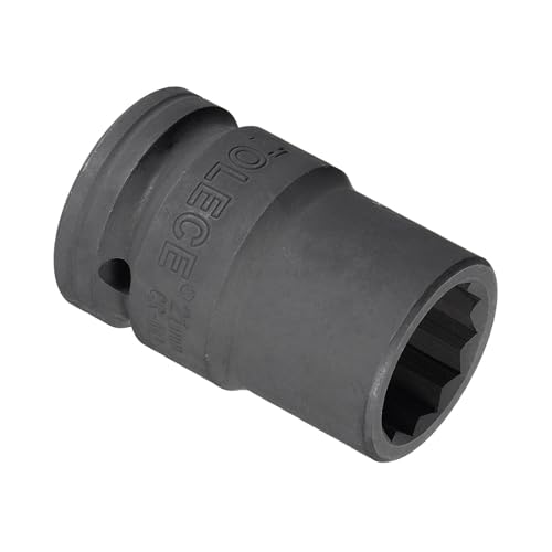 CoCud Llave de Impacto, 3/4' de Unidad, Llave de 21mm de Longitud 56mm, Cr-Mo de 12 Puntos -...