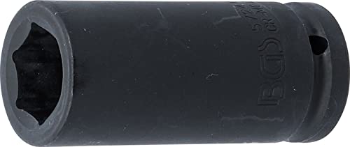 BGS 5724 | Llaves de vaso impacto hexagonal, largo | entrada 20 mm (3/4') | 24 mm