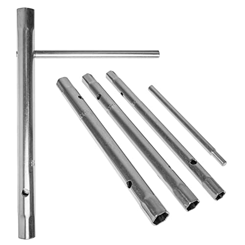 Juego de llaves de tubo con varilla giratoria, SW 12 X 13, 10 X 11, 8 X 9, juego de montaje de acero...