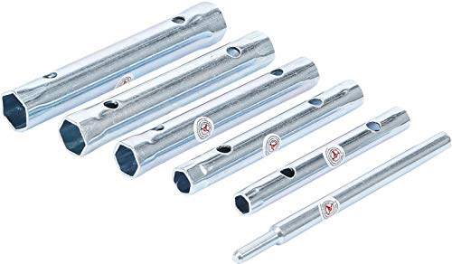 BGS Diy 85814 | Juego de llaves de tubo | 8 x 9 - 16 x 17 mm | 6 piezas