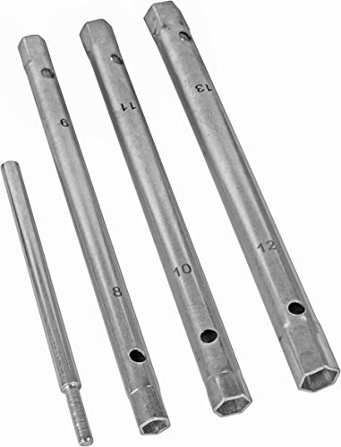 Werkzeyt ZYT186 - Juego de 4 piezas con llave de tubo y pasador giratorio, accesorios simples en...