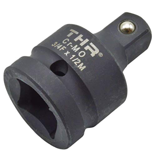 Adaptador de fuerza para llave de impacto (interior de 3/4' a 1/2')